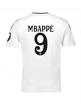 Real Madrid Kylian Mbappe #9 Domaci Dres 2024-25 Kratak Rukavima